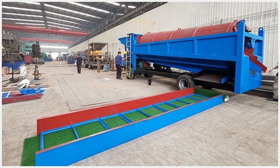 1000*6000mm Concentração de mineração de ouro Caixa de escudo e desempenho