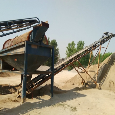 Equipamento profissional de limpeza de areia para produção de composto e peneiração de areia