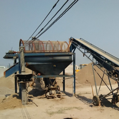 Equipamento profissional de limpeza de areia para produção de composto e peneiração de areia