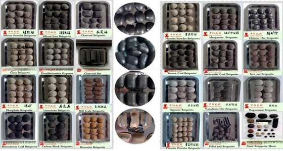 Fornecimento durante toda a vida Máquina de fabricação de briquetes de carvão de alta pressão/gipsum/polvo de ferro/shisha/serra