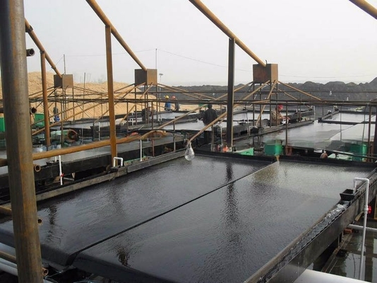 150 KG Capacidade Equipamento de mineração de ouro Mesa de agitação com instalação profissional