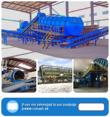 Máquina de peneira de cinzas de carvão aprovada pelo CE peneira de tambor rotativo industrial