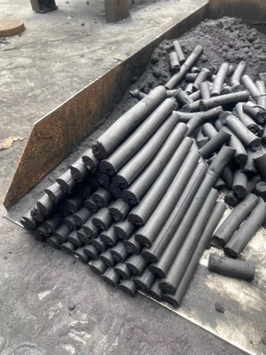 Máquina de briquete de extrusão de carvão hexagonal com motor AC 800-1000 kg por hora