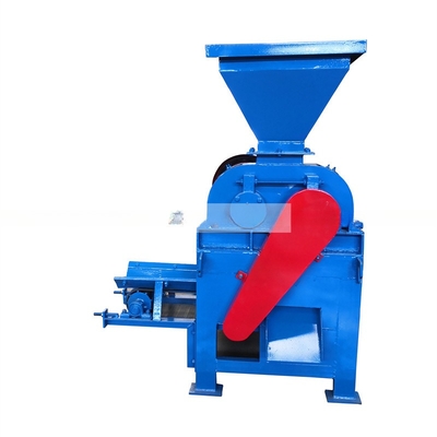 Máquina de fabricação de briquetes de poeira de ferro de 1 a 30 t/h Fe2O3 Fe3O4 com 800 kg de peso e rolos duplos