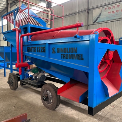 30-50t/h Equipamento de tela de tambor para mineração de energia para lavagem e separação de ouro Fonte