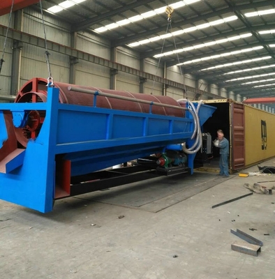 6500 KG Gold Machinery Separator Mobile Gold Trommel Wash Plant (Fábrica móvel de lavagem de tambores de ouro)