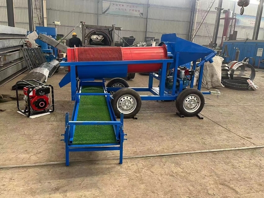 Equipamento de mineração de ouro portátil Máquina de lavar e lavagem de ouro móvel Mini Easy
