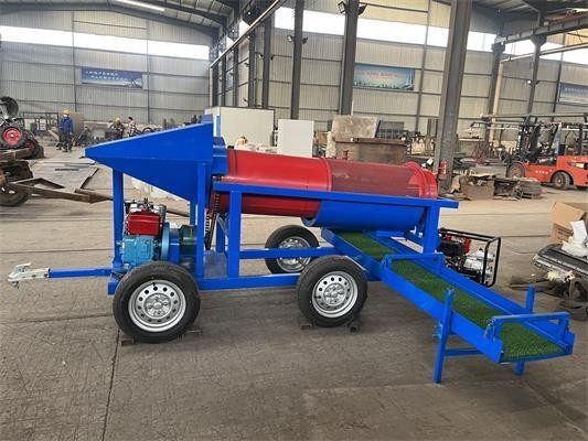 Equipamento de mineração de ouro portátil Vantagem Obvio Efeito selecionado por ouro 3000*1000*1800