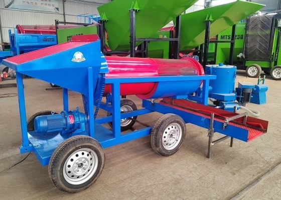Equipamento de extracção de ouro e areia para separação de minerais em pequena escala com tensão 220V/380V/440V