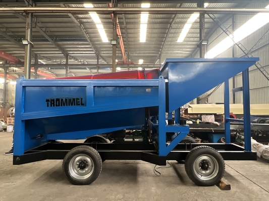 Instalação de processamento de ouro de esferas de tamboril Capacidade 1200 kg Adequada para mineração em pequena escala