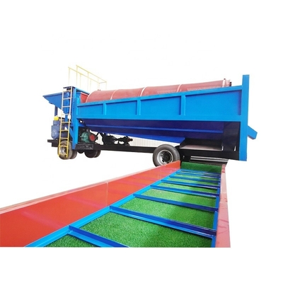 Equipamento de tambor de ouro aluvial para uma grande planta móvel de lavagem dentro de um mercado competitivo