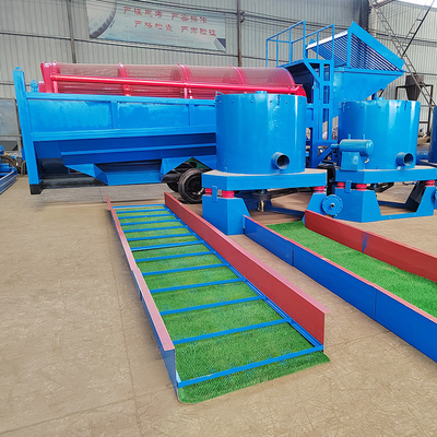 Equipamento de tambor de ouro aluvial para uma grande planta móvel de lavagem dentro de um mercado competitivo