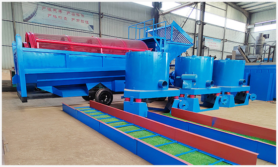 380 KG Separação Mineral Água Reciclada Ouro Caixa Sluice Configurar para alta taxa de recuperação