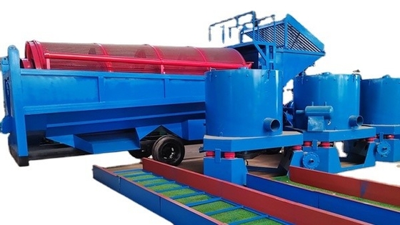 380 KG Separação Mineral Água Reciclada Ouro Caixa Sluice Configurar para alta taxa de recuperação