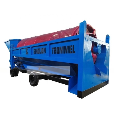 Máquina de lavar de diamantes e ouro mineral com capacidade de 80-150 t/h