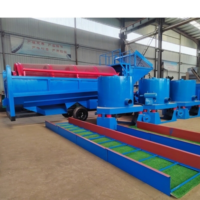 Máquina de lavar de diamantes e ouro mineral com capacidade de 80-150 t/h