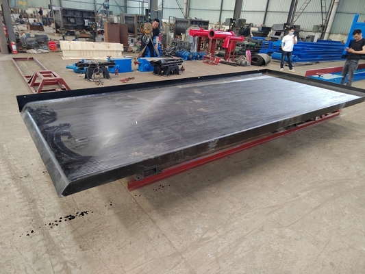 Separador de vibração de mineração de processamento de ouro 6S Mesa de agitação com tensão 380v/415v/440v
