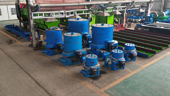 Máquinas de mineração de ouro Equipamento Máquina de separação de centrífugas por gravidade para 10-90 kg/ciclo