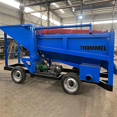 10-30TPH planta de processamento de ouro planta de lavagem com mineração de ouro máquina de tela de tamborim