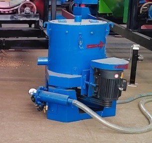 Pequena centrífuga de ouro para fácil refino e conexão de tela de trommel no mercado