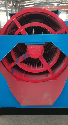 Equipamento de concentração de mineração de ouro com 1900 KG Trommel móvel e Spinner Separador