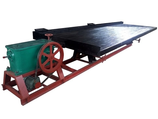 Obras de construção Pequeno equipamento portátil de mineração de ouro Shaker Table for Gold 650 KG