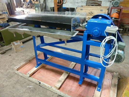 Obras de construção Pequeno equipamento portátil de mineração de ouro Shaker Table for Gold 650 KG