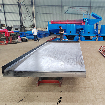 Obras de construção Pequeno equipamento portátil de mineração de ouro Shaker Table for Gold 650 KG