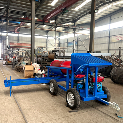 Máquina de lavagem de ouro espiral de 5 a 10 t/h para pequenas instalações de processamento de ouro