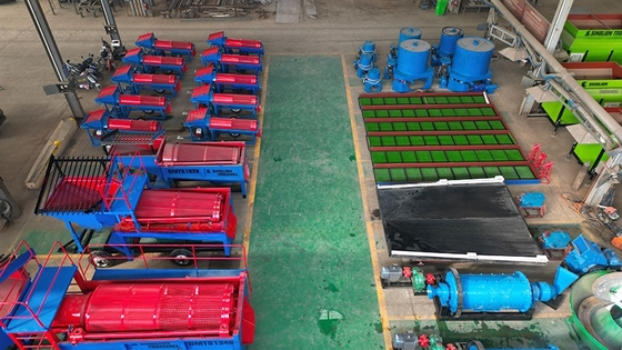 20 TPH Capacidade Instalação móvel de lavagem de tambores de ouro para equipamento de mineração de ouro aluvial