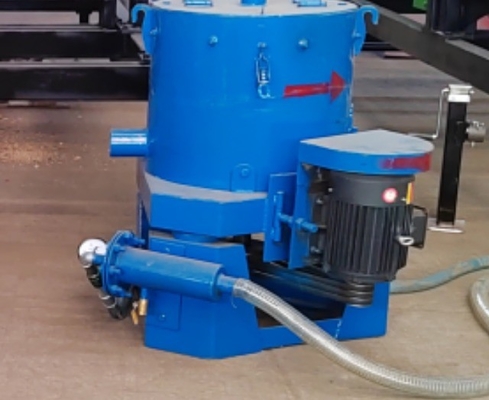 Equipamento de máquinas de refino e extracção de ouro para a extracção de sucata 2500*2000*2400mm