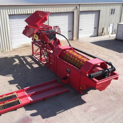 220V/380V Voltage Sand Gold Mine Wash Trommel Screen Machine com operação fácil