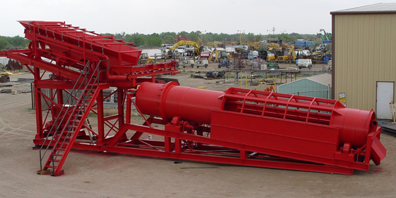 220V/380V Voltage Sand Gold Mine Wash Trommel Screen Machine com operação fácil