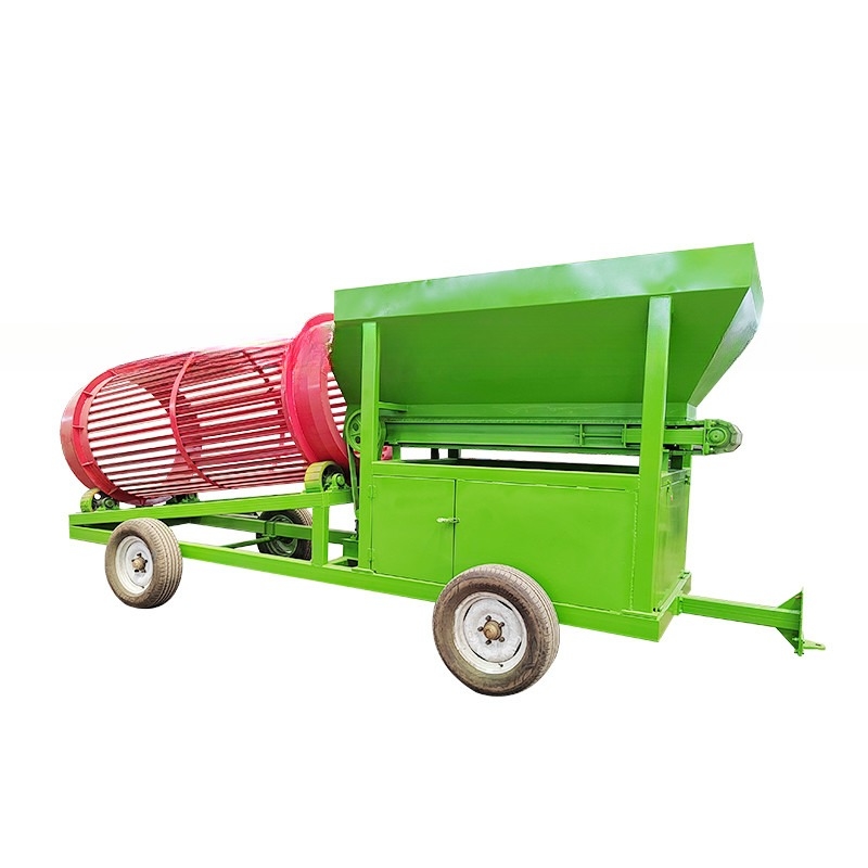 Ecrã de tambor de lenha com 50-500 toneladas por hora Capacidade e 3-45KW de potência