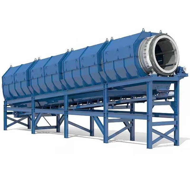 Máquina de revestimento rotativo para reciclagem de resíduos