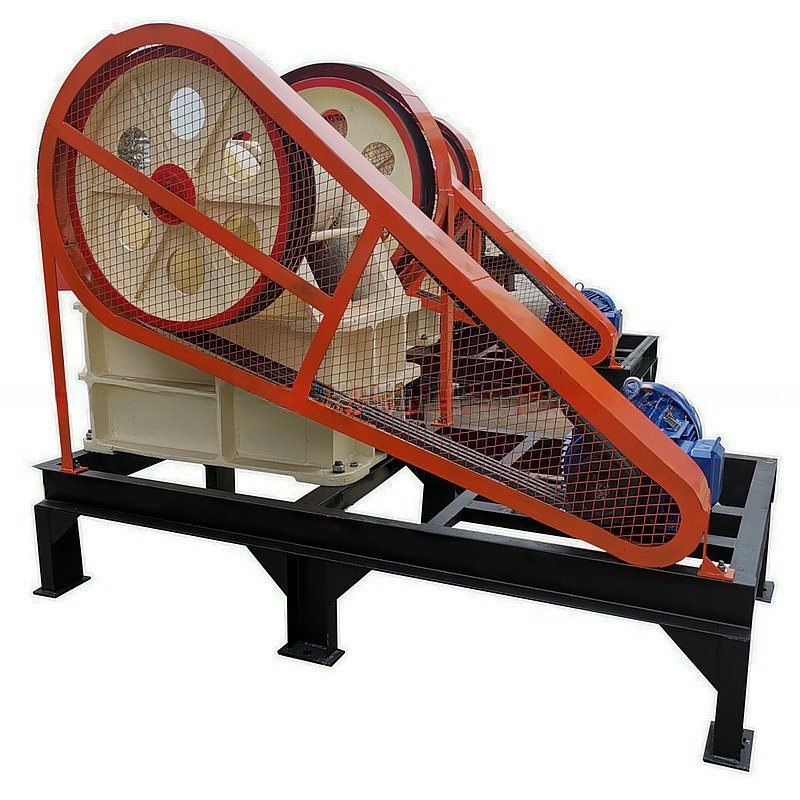 Motor AC 1-5tph Pequena máquina de trituração de rocha móvel portátil diesel Capacidade 1-280t/h
