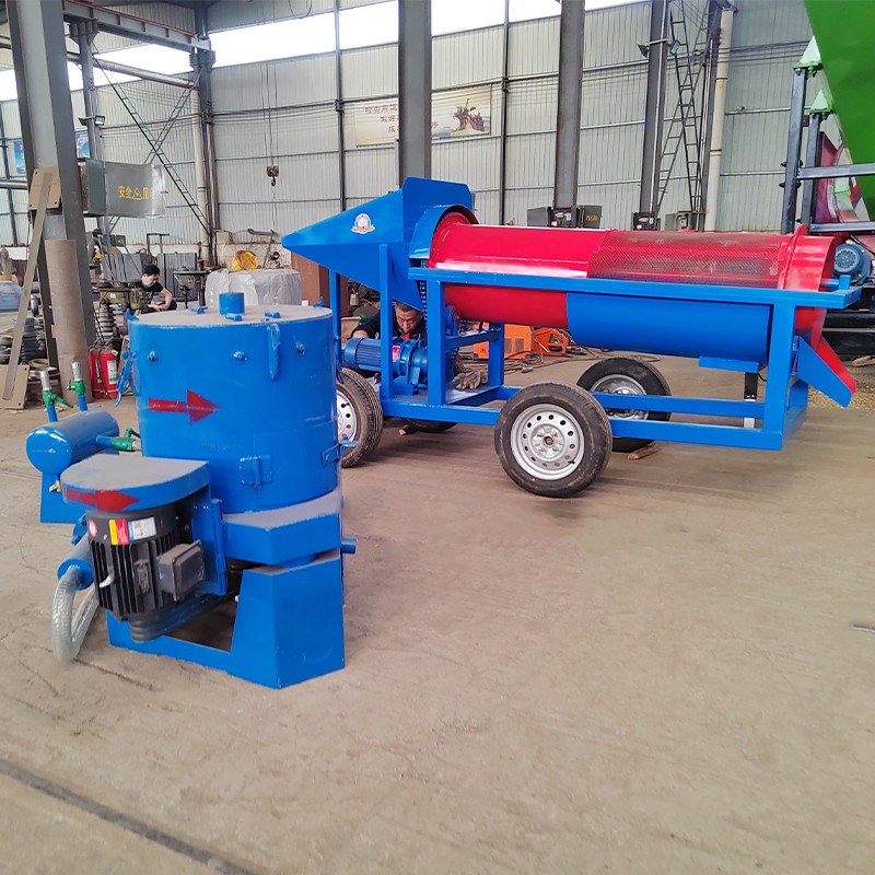 220V/380V/410V Voltagem Equipamento de mineração de ouro aluvial em pequena escala para processamento de minério