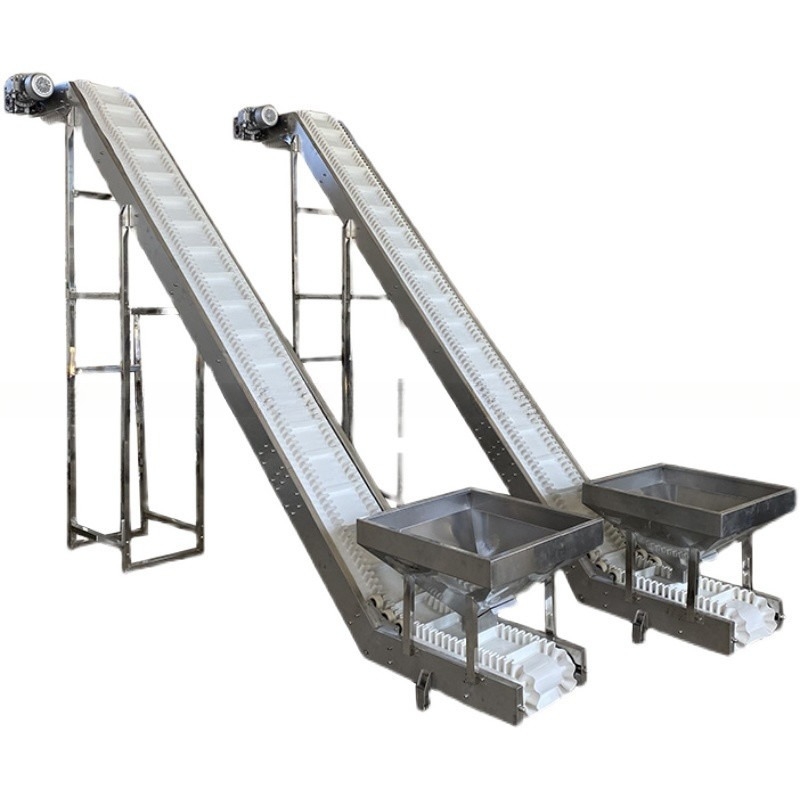 Incluir faixa transportadora de PVC industrial e velocidade ajustável variável para transporte de secador