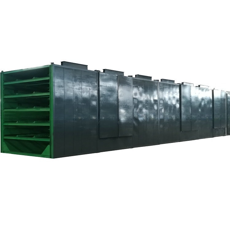 2024 Cinturão transportador de rede de esferas de carvão Forno de secagem com e fonte de aquecimento infravermelho distante