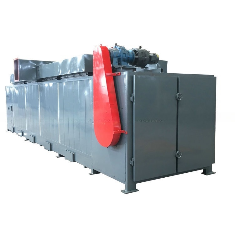 Secador de carvão de largura de flap de 1200-3800 mm para linha de produção de briquetes em oficinas de reparação de máquinas