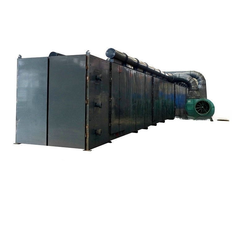 Pressão de vapor 0,2-0,8Mpa Máquina de secagem de correia de malha transportadora para briquetes minerais de carvão