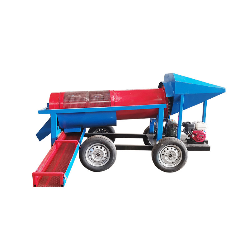380V/415V/440V Ecrã de tambor de ouro portátil para equipamentos de mineração de ouro móveis pequenos