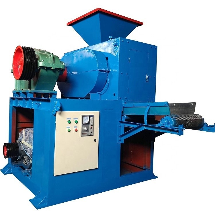 10-15 t/h Linha de produção completa de briquetes de carvão 750 Máquina de tipo rolante para briquetes
