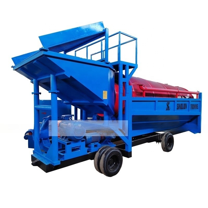 Máquina de colocação de ouro para lavagem de plantas de limpeza máquina rotativa de tambor de ouro para lojas de materiais de construção