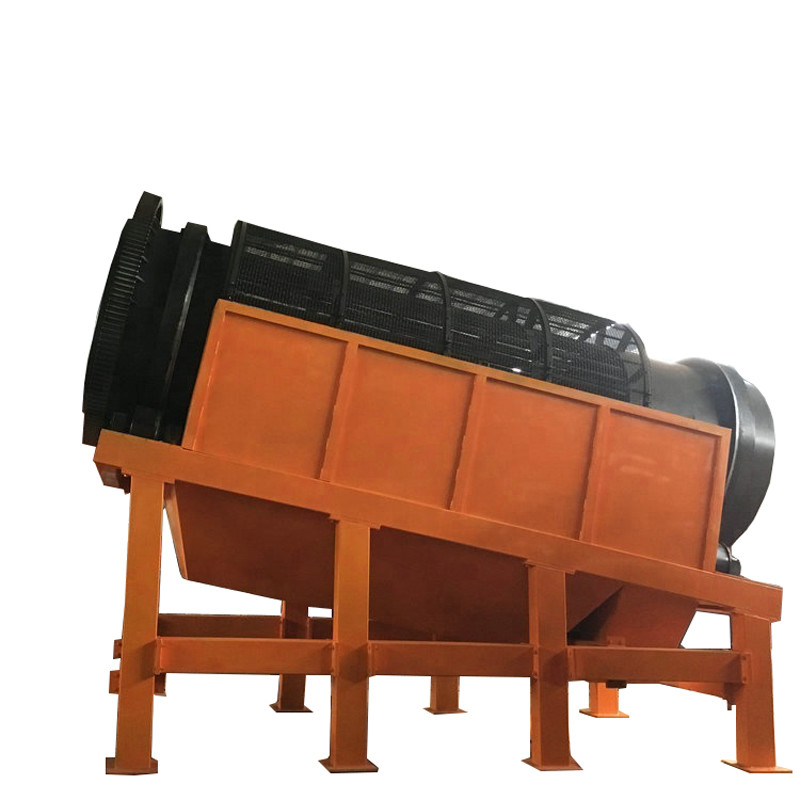 380v/415v/440v Voltagem Máquina de peneiração de areia de tambor rotativo para filtragem de pedras de mina