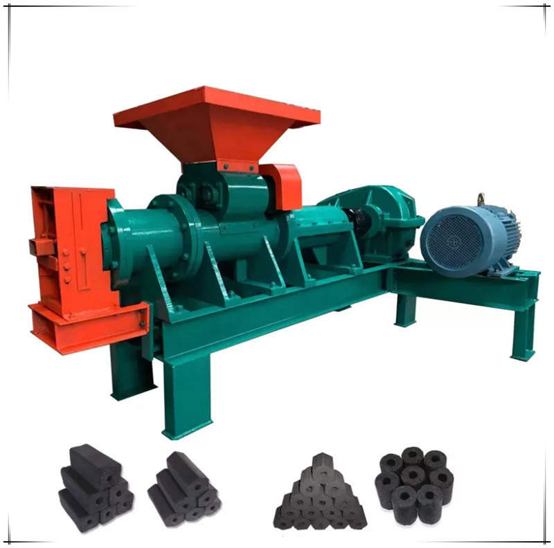 Fácil de operar Grill Extruder Carvão Marrom Carvão Stick Rod Briquette Machine 700 KG