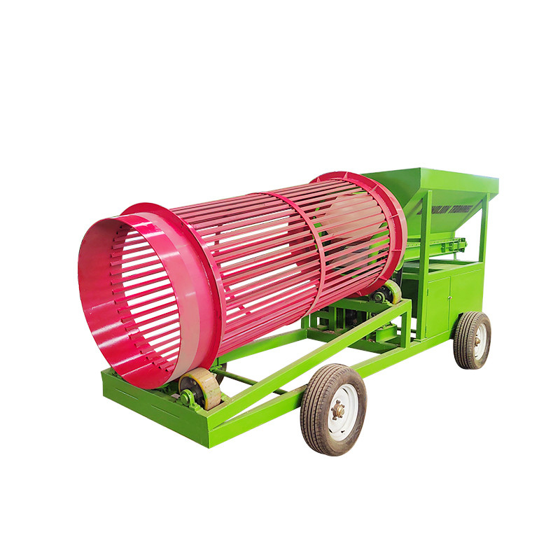 Equipamento de mineração de ouro Ecrã de tambor para peneiração de copos de madeira a tensão 380V/415V/440V