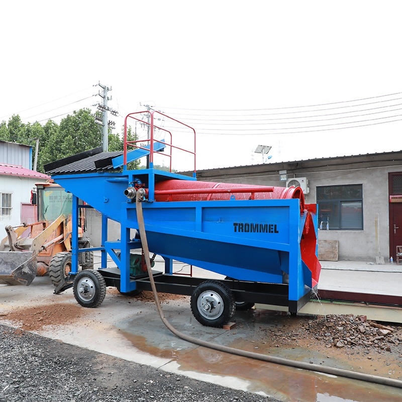 Equipamento de mineração de separadores de ouro de rocha com longa vida útil e tensão de 220V/380V/415V/480V